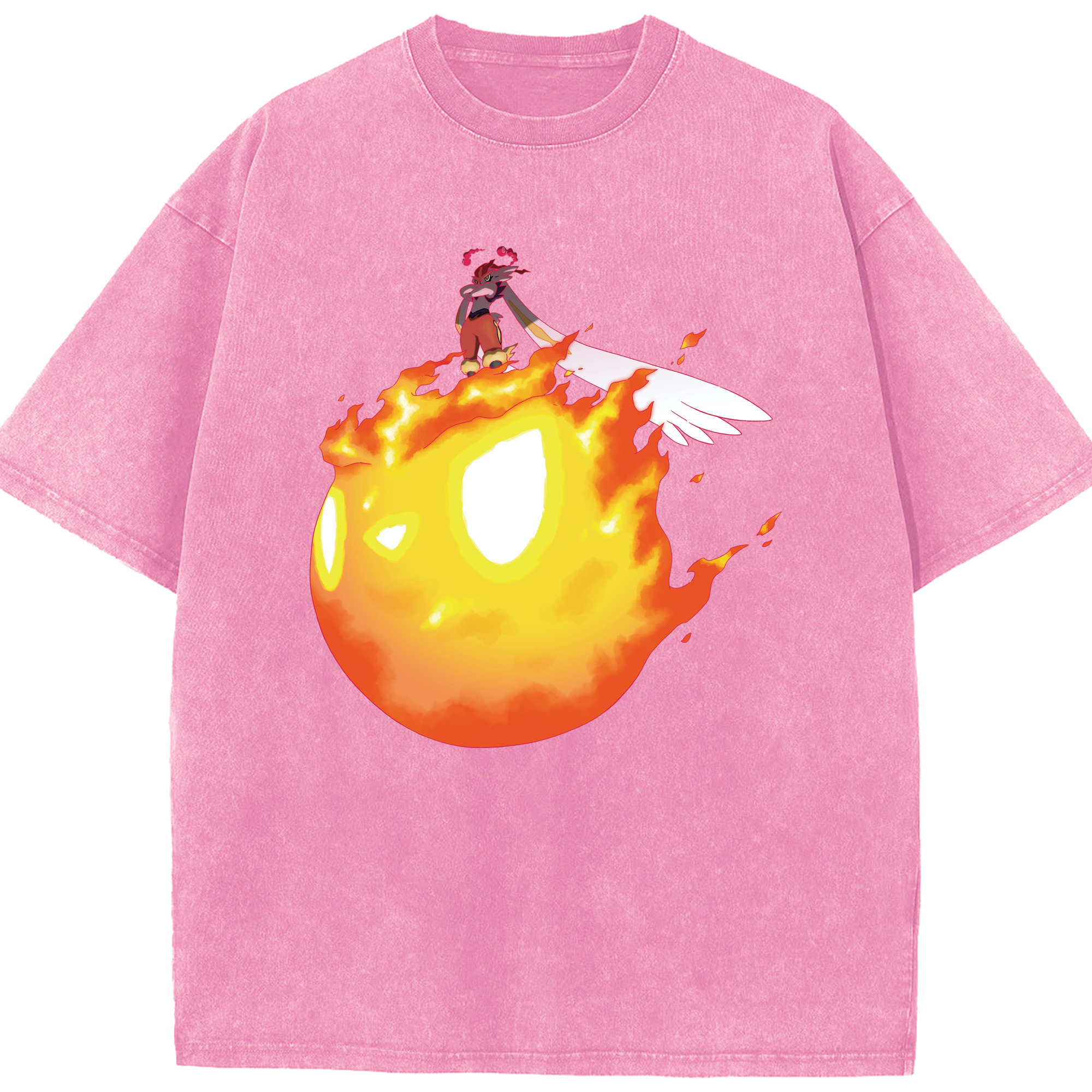 （画像用） ポケットモンスター Pokémon 綿100% ヴィンテージ風 半袖Tシャツ（フロントプリント）